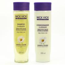 Kit Shampoo + Condicionador Nick & Vick Nutri-Hair Clareador
