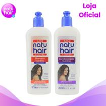 Kit Shampoo + Condicionador Nutritivo Natuhair SOS Tradicional 300ml