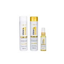 Kit Shampoo Condicionador Oleo Light Intense One 24K Ckamura