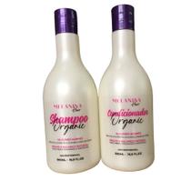 Kit shampoo /condicionador organic melanina hair