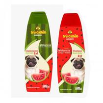 Kit Shampoo + Condicionador para Cachorro e Gato Melancia + Perfume - Brincalhão