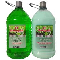 KIT Shampoo + Condicionador para Salão de Babosa Detagold 2L