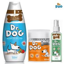 Kit Shampoo & Condicionador & Perfume Cachorro E Gato - Dr. Dog