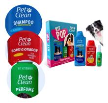 Kit Shampoo+condicionador+perfume Para Cães Banho Completo