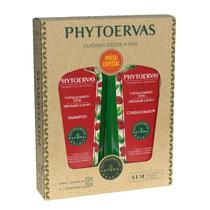 Kit Shampoo+Condicionador Phytoervas Fortalecimento Total 250ml Kit Shampoo+Condicionador Phytoervas Fortalecimento Total 250ml