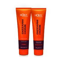 Kit shampoo condicionador pós progressiva dizzarm home hoka Kit shampoo condicionador pós progressiva dizzarm home hoka