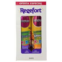 Kit Shampoo + Condicionador Que Banho Mais Feliz Kids Vegano Regefort Skafe