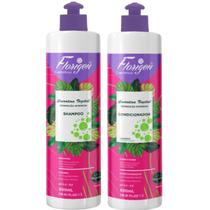 Kit Shampoo + Condicionador Queratina Vegetal 500ml Florigen