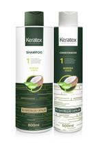 Kit Shampoo / Condicionador Reconstrução Capilar - 800/500ml Keratex