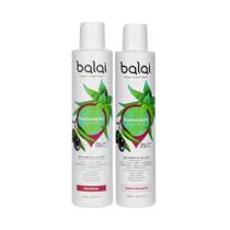Kit Shampoo Condicionador Restauração Cabelos Finos - Balai