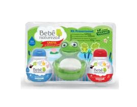 Kit Shampoo + Condicionador + Saboneteira de Sapinho - BEBE NATUREZA