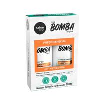 Kit Shampoo + Condicionador Salon Line Bomba Antiqueda 200ml