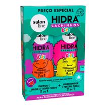 Kit Shampoo + Condicionador Salon Line Hidra Cachinhos Kids 300ml