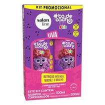 Kit Shampoo+condicionador Salon Line Todecachos Kids Kit Shampoo+condicionador Salon Line Todecachos Kids