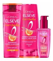 Kit Shampoo + Condicionador + Sérum Liso Dos Sonhos - Elseve