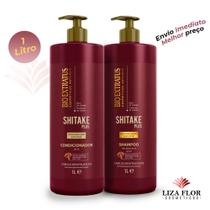 Kit Shampoo + Condicionador Shitake Plus Bio Extratus 1L Kit Shampoo + Condicionador Shitake Plus Bio Extratus 1L