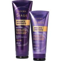 Kit Shampoo + Condicionador Siàge Resgate Imediato - Eudora