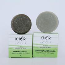 Kit Shampoo + Condicionador Sólidos Khor
