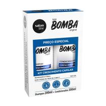 Kit Shampoo + Condicionador SOS Bomba Original Salon Line 200ml - S.O.S Bomba