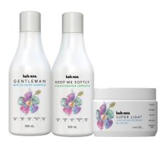 Kit Shampoo, Condicionador, Super Light Kah-Noa Kit Shampoo, Condicionador, Super Light Kah-Noa