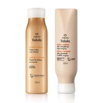 Kit Shampoo+Condicionador Tododia Natura Pêssego e Amêndoa Kit Shampoo+Condicionador Tododia Natura Pêssego e Amêndoa