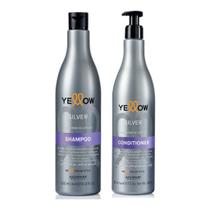 Kit Shampoo + Condicionador Tonalizante - Yellow Silver 2x500ml