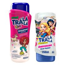 Kit Shampoo + Condicionador Trá Lá Lá Hidrakids 480ml Phisalia