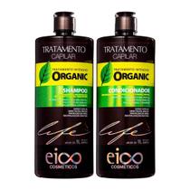 Kit Shampoo Condicionador Tratamento Organic Eico