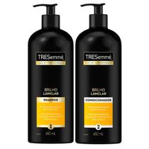 Kit Shampoo + Condicionador Tresemmé Brilho Lamelar 650ml