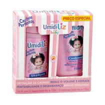 Kit Shampoo + Condicionador Umidiliz Baby Menina Cacheados 150ml - Muriel