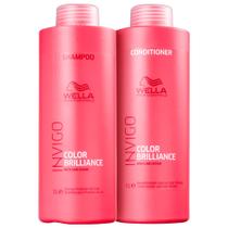 Kit Shampoo + Condicionador Wella Invigo Color Brilliance 1L