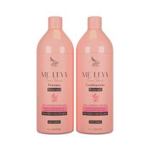 Kit Shampoo Condicionador Zap Me Leva Com Você Rosa Mosqueta E Ceramidas 1L Kit Shampoo Condicionador Zap Me Leva Com Você Rosa Mosqueta E Ceramidas 1L