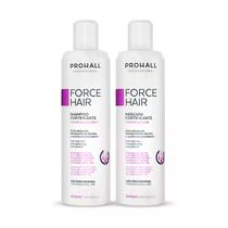 Kit Shampoo Crescimento Capilar + Máscara Force Hair Prohall Kit Shampoo Crescimento Capilar + Máscara Force Hair Prohall