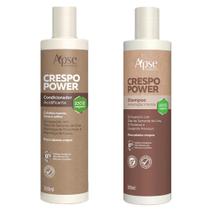 Kit Shampoo Crespo Power + Condicionador Crespo Power Apse - Apse Cosmetics