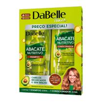 Kit Shampoo Dabelle Abacate Nutritivo 250ml + Condicionador 200ml