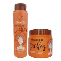 Kit Shampoo De Cachos E Creme Ativador De Cachos 500g NX - NAXOS