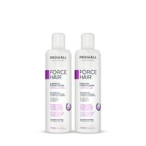 Kit Shampoo De Crescimento Capilar, Máscara Force Hair