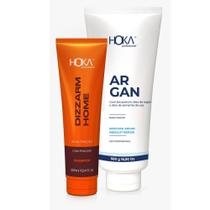 Kit Shampoo Dizzarm E Máscara Argan Nutrição Hidratação Hoka