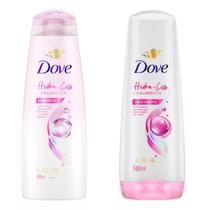 Kit Shampoo Dove Hidra- Liso + Condicionador Hidra Liso Kit Shampoo Dove Hidra- Liso + Condicionador Hidra Liso