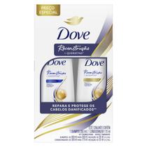 Kit Shampoo Dove Reconstrução 350ml + Condionador 175ml
