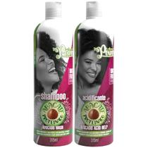 Kit Shampoo E Acidificante Avocado Abacate Soul Power Tratamento Capilar Vegano 315ml Kit Shampoo E Acidificante Avocado Abacate Soul Power Tratamento Capilar Vegano 315ml