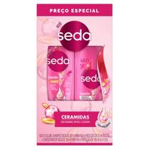 Kit Shampoo e Cond 300ml+190ml Seda Ceramidas - Unilever