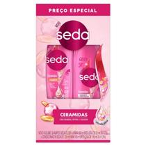 Kit Shampoo e Cond 300ml+190ml Seda Ceramidas - Unilever Kit Shampoo e Cond 300ml+190ml Seda Ceramidas - Unilever