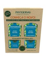 Kit Shampoo e Cond Anticaspa Limão e Menta Phytoervas 250ml Kit Shampoo e Cond Anticaspa Limão e Menta Phytoervas 250ml