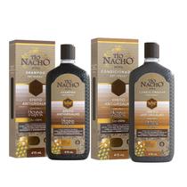 Kit Shampoo e Cond Efeito Antigrisalho 415ml - Tio Nacho