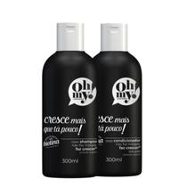 Kit Shampoo e Condic 300ml Oh My! Cresce Mais Que Tá Pouco! Kit Shampoo e Condic 300ml Oh My! Cresce Mais Que Tá Pouco!