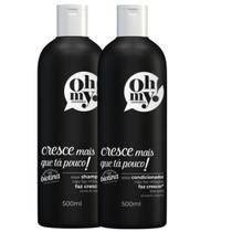 Kit Shampoo e Condic 500ml Oh My! Cresce Mais Que Tá Pouco! Kit Shampoo e Condic 500ml Oh My! Cresce Mais Que Tá Pouco!