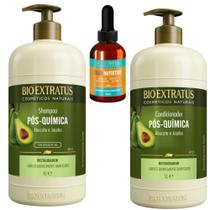 Kit Shampoo E Condicionador 1L Pós Química + Óleo Nutritivo Kit Shampoo E Condicionador 1L Pós Química + Óleo Nutritivo