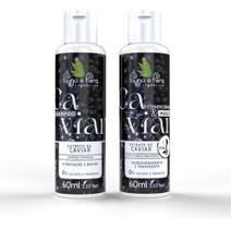 Kit Shampoo E Condicionador 2 Em 1, Caviar 60ml