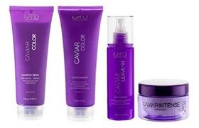 Kit Shampoo e Condicionador 240ml e Leave In e Intense 165g Kpro